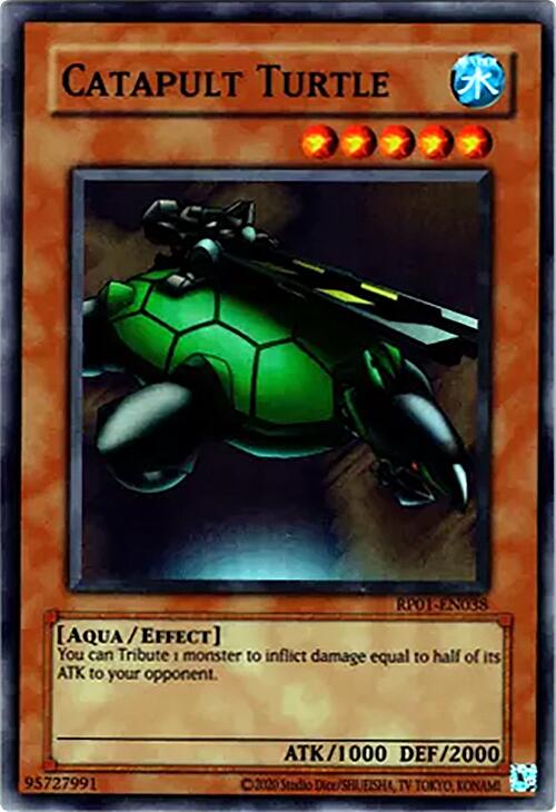 Catapult Turtle [RP01-EN038] Super Rare