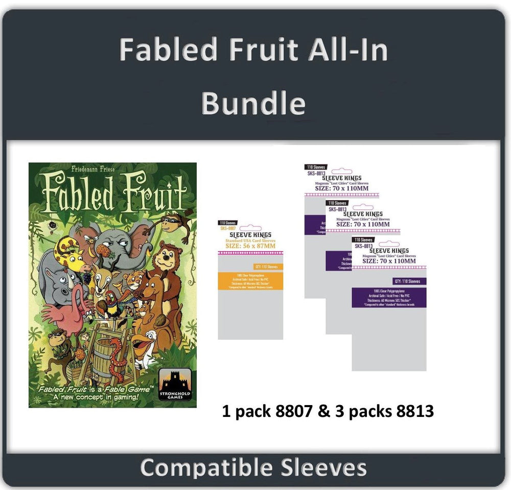 "Fabled Fruit" Compatible All-In Card Sleeve Bundle (8807 X 1 + 8813 X 3) (ONLINE ORDER ONLY)