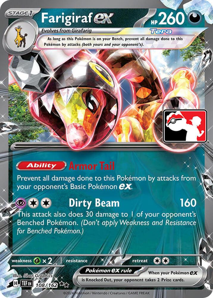 Farigiraf ex (108/162) [Prize Pack Series Five] (Online Only)