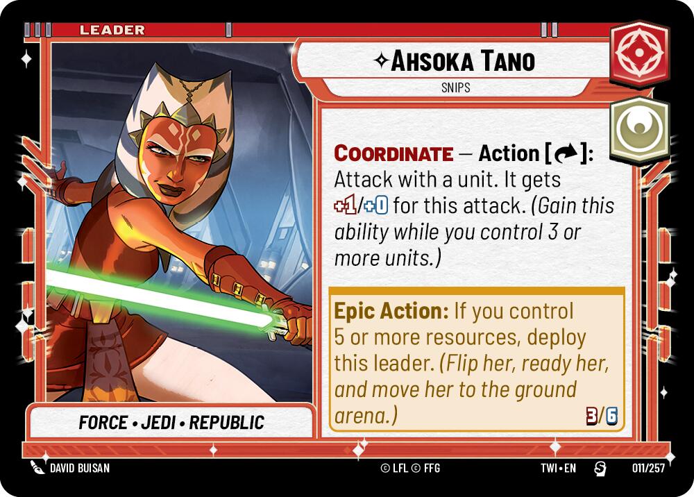 Ashoka Tano - Snips (011/257) (011/257) [Twilight of the Republic]