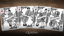 Bicycle Middle Kingdom (White) Playing Cards (ONLINE ORDER ONLY)