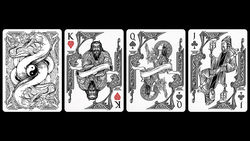 Bicycle Middle Kingdom (White) Playing Cards (ONLINE ORDER ONLY)