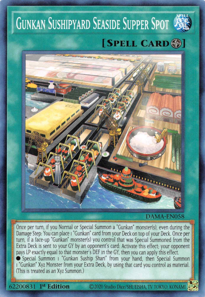 Gunkan Sushipyard Seaside Supper Spot [DAMA-EN058] Common (ONLINE ORDER ONLY)