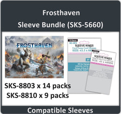 "Frosthaven" Compatible Sleeve Bundle (8803 X 14, 8810 X 9) (ONLINE ORDER ONLY)