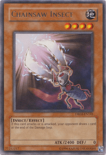 Chainsaw Insect [DR04-EN141] Rare (ONLINE ORDER ONLY)