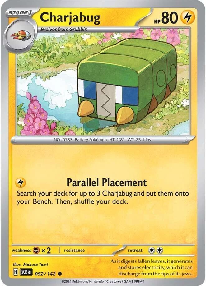 Charjabug (052/142) [Scarlet & Violet: Stellar Crown] (Online Only)