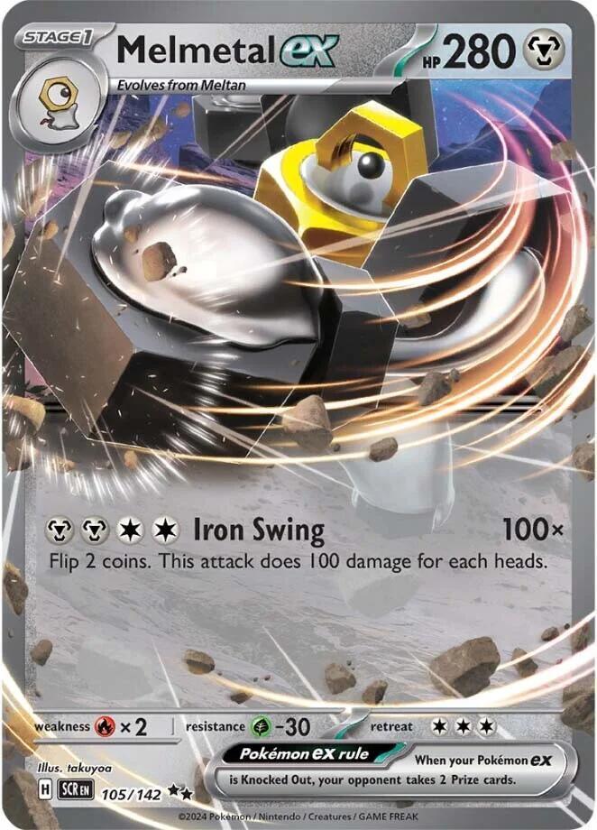 Melmetal ex (105/142) [Scarlet & Violet: Stellar Crown] (Online Only)
