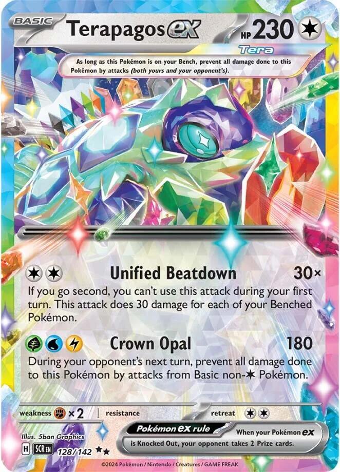 Terapagos ex (128/142) [Scarlet & Violet: Stellar Crown] (Online Only)