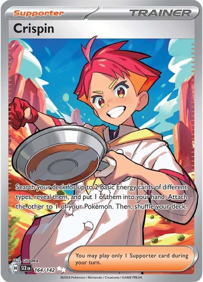 Crispin (164/142) [Scarlet & Violet: Stellar Crown] (Online Only)