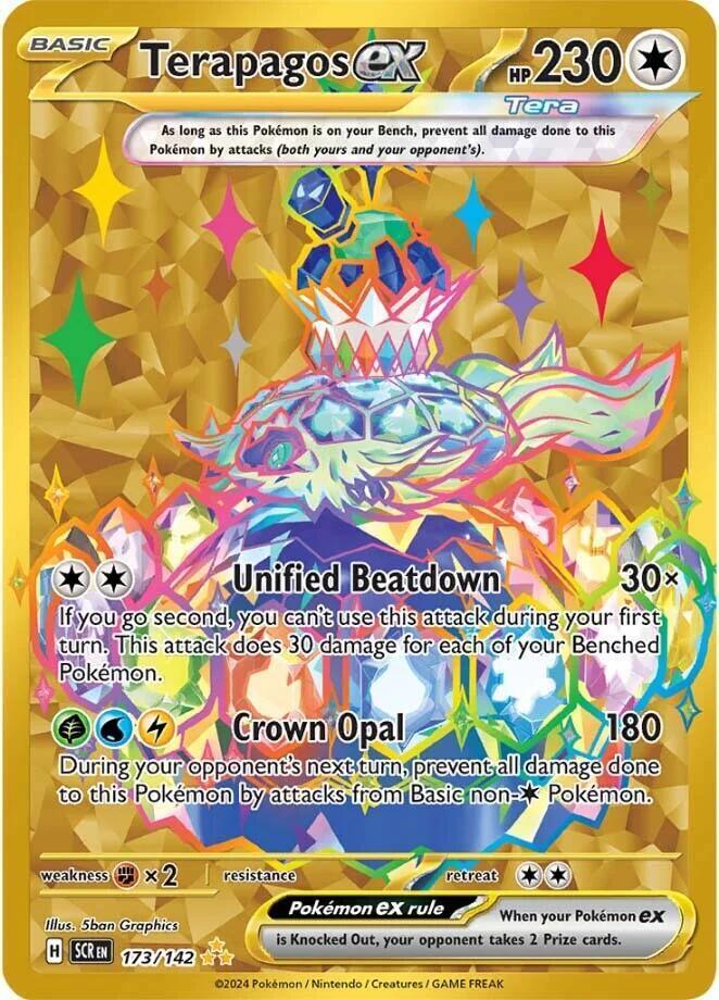 Terapagos ex (173/142) [Scarlet & Violet: Stellar Crown] (Online Only)