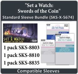 "Set a Watch: Swords Of The Coin" Compatible Sleeve Bundle (8803 X 1, 8810 X 1, 8835 X 1) (ONLINE ORDER ONLY)