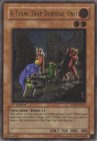 A-Team: Trap Disposal Unit [RDS-EN033] Ultimate Rare (ONLINE ORDER ONLY)