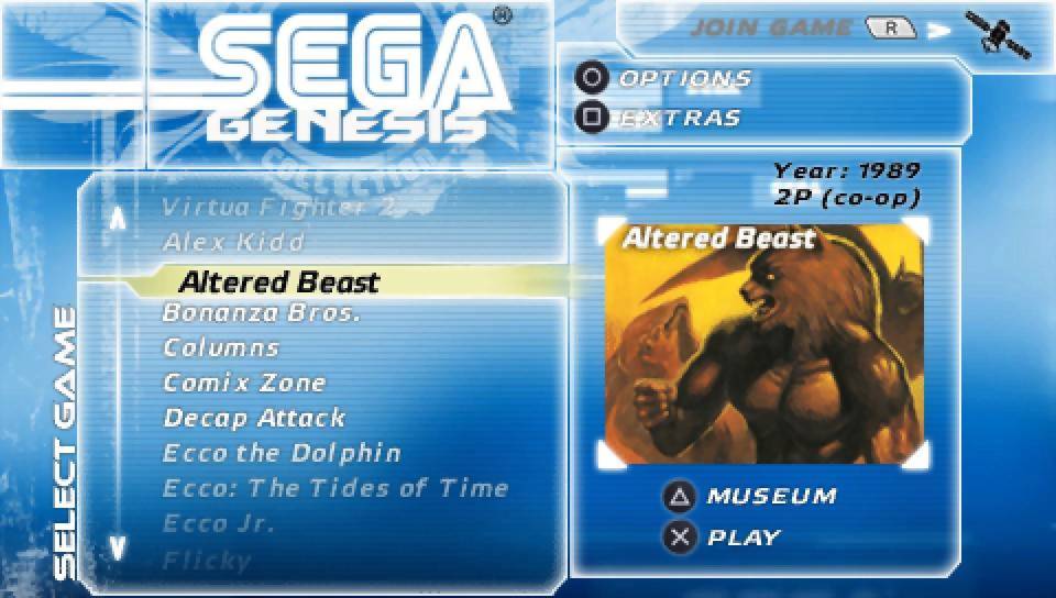SEGA Genesis Collection (Favorites) (PSP) (ONLINE ORDER ONLY)