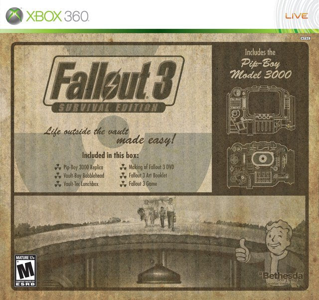 Fallout 3: Survival Edition (Xbox 360) (ONLINE ORDER ONLY)