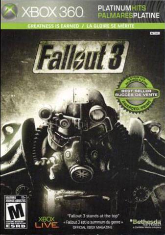 Fallout 3 (Platinum Hits) (Xbox 360) (ONLINE ORDER ONLY)