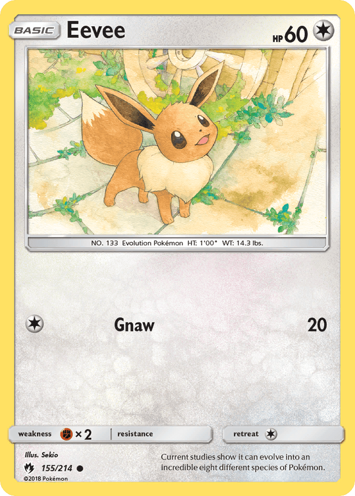 Eevee (155/214) [Sun & Moon: Lost Thunder] (Online Only)
