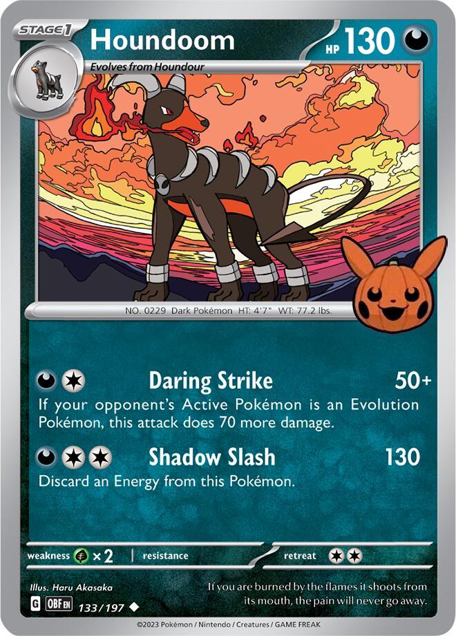 Houndoom (133/197) [Trick or Trade 2024] (Online Only)
