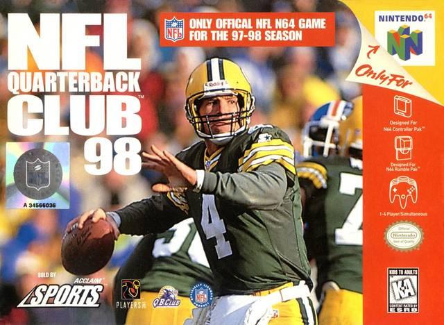 NFL Quarterback Club 98 (Nintendo 64) (Online Only)