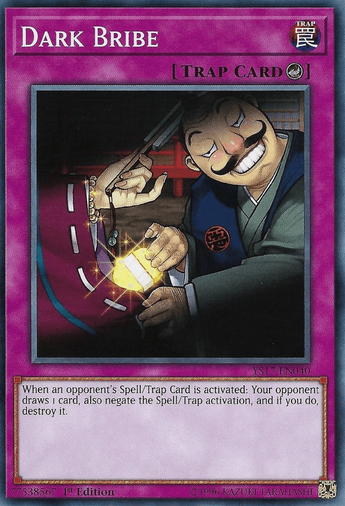 Dark Bribe [YS17-EN040] Common (ONLINE ORDER ONLY)