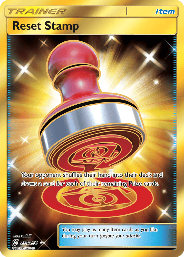 Reset Stamp (253/236) [Sun & Moon: Unified Minds] (Online Only)