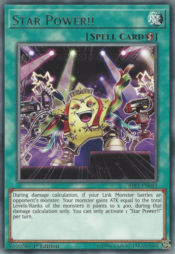 Star Power!! [RIRA-EN083] Rare (ONLINE ORDER ONLY)