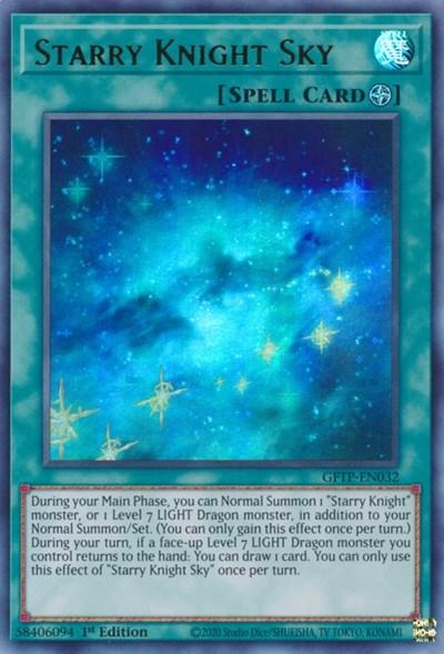 Starry Knight Sky [GFTP-EN032] Ultra Rare (ONLINE ORDER ONLY)