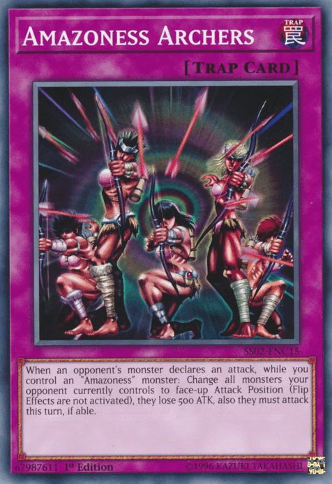 Amazoness Archers [SS02-ENC15] Common (ONLINE ORDER ONLY)