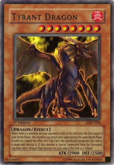 Tyrant Dragon [LOD-034] Ultra Rare (ONLINE ORDER ONLY)