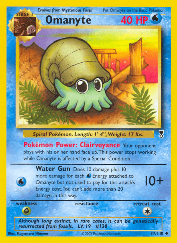 Omanyte (57/110) [Legendary Collection] (Online Only)