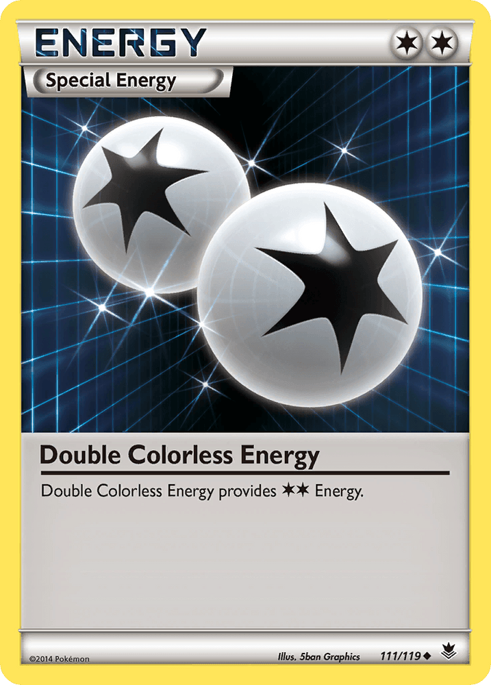 Double Colorless Energy (111/119) [XY: Phantom Forces] (Online Only)