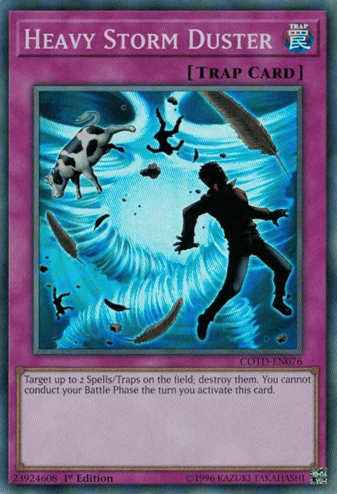 Heavy Storm Duster [COTD-EN076] Super Rare (ONLINE ORDER ONLY)