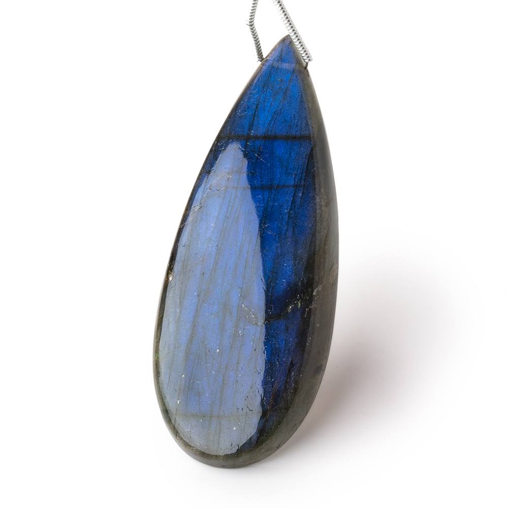 56x22x7mm Labradorite Plain Pear Pendant 1 AAA Focal (ONLINE ORDER ONLY)