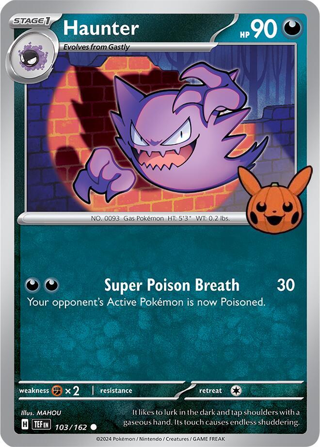 Haunter (103/162) [Trick or Trade 2024] (Online Only)