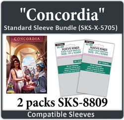 "Concordia" Compatible Card Sleeve Bundle (8809 x 2) (ONLINE ORDER ONLY)