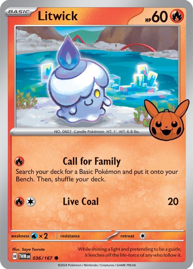 Litwick (036/167) [Trick or Trade] (Online Only)