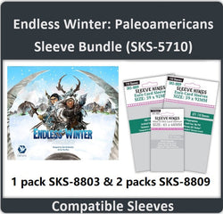 "Endless Winter: Paleoamericans" Compatible Card Sleeve Bundle (8803 x 1 + 8809 x 2) (ONLINE ORDER ONLY)