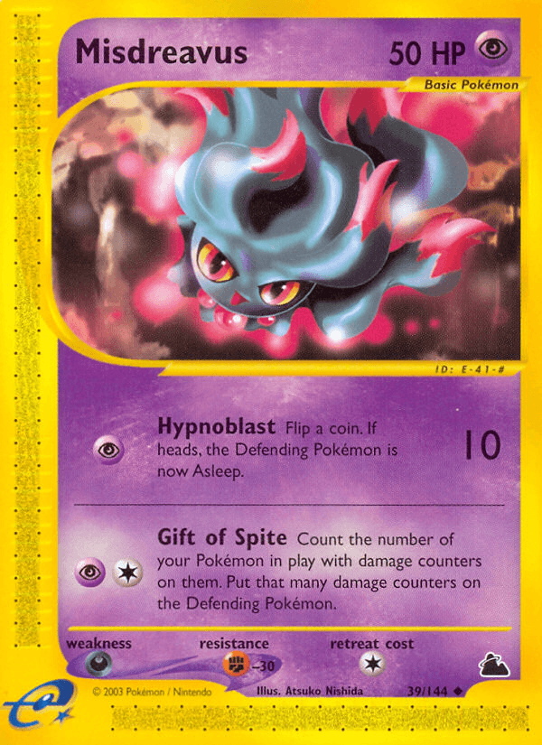 Misdreavus (39/144) [Skyridge] (Online Only)