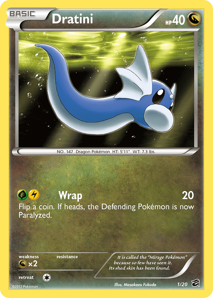 Dratini (1/20) [Black & White: Dragon Vault] (Online Only)