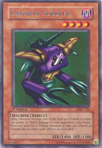 Cannon Soldier [MRD-106] Rare (ONLINE ORDER ONLY)