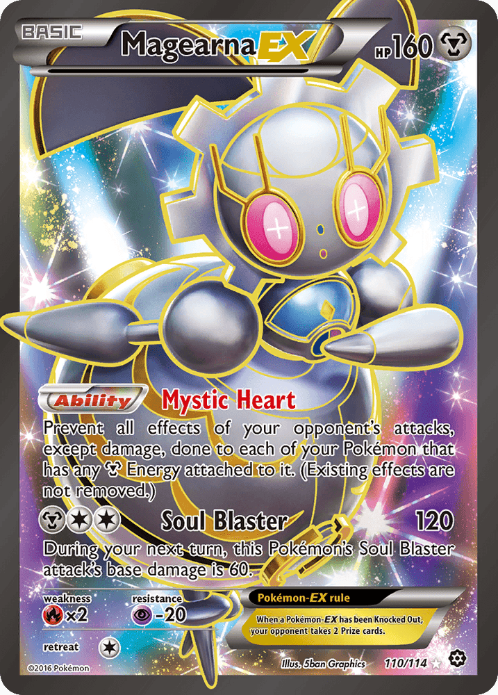 Magearna EX (110/114) [XY: Steam Siege] (Online Only)