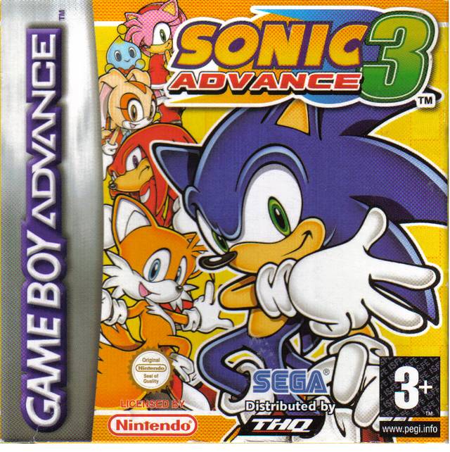 Sonic Advance 3 [European Import] (Gameboy Advance) (ONLINE ORDER ONLY)