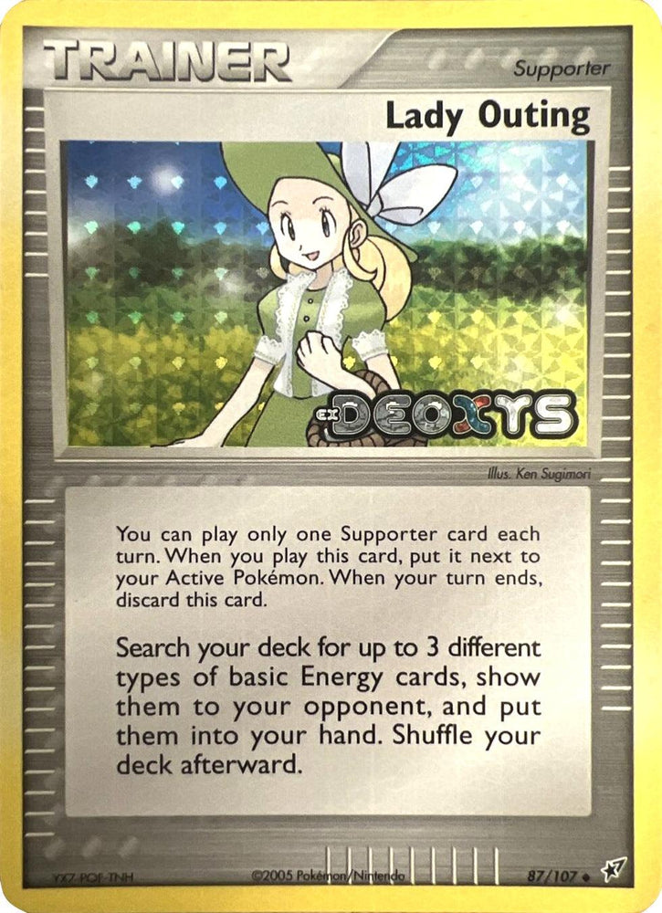 Lady Outing (87/107) (Stamped) [EX: Deoxys] (Online Only)