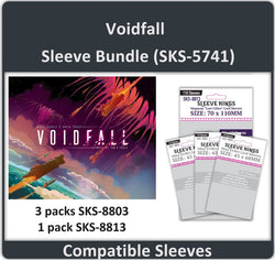 "Voidfall" Compatible Card Sleeve Bundle (8803 X 3 + 8813 X 1) (ONLINE ORDER ONLY)