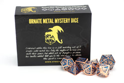 Solid Metal Molded Mystery Box Dice Set (ONLINE ORDER ONLY)