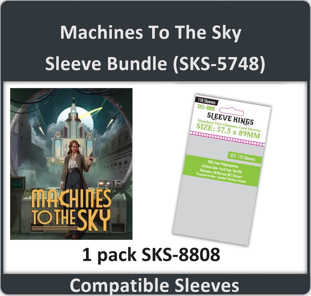 "Machines To The Sky" Compatible Card Sleeve Bundle (8808 x 1) (ONLINE ORDER ONLY)