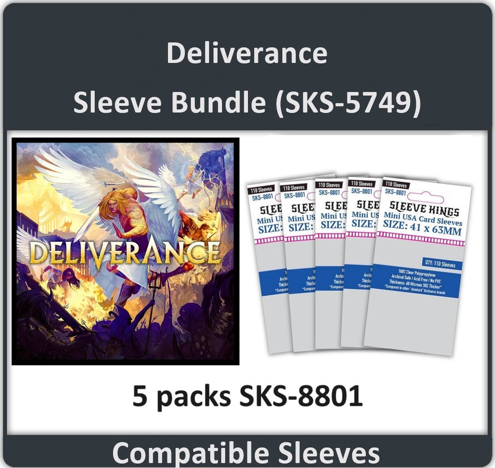 "Deliverance" Compatible Card Sleeve Bundle (8801 x 5) (ONLINE ORDER ONLY)