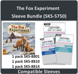 "The Fox Experiment" Compatible Card Sleeve Bundle (8801 x 1 + 8810 x 1 + 8814 x 1) (ONLINE ORDER ONLY)