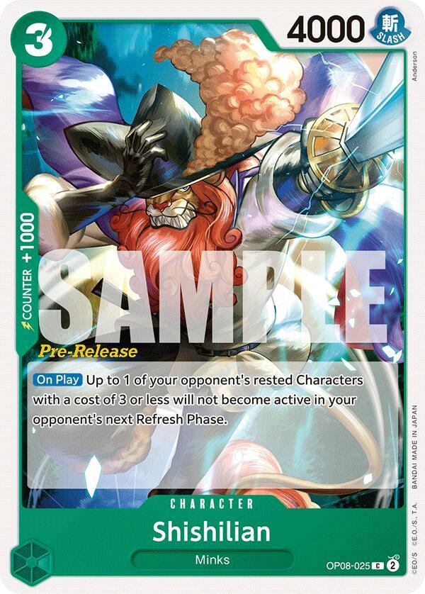 Shishilian [Two Legends Pre-Release Cards] (ONLINE ORDER ONLY)