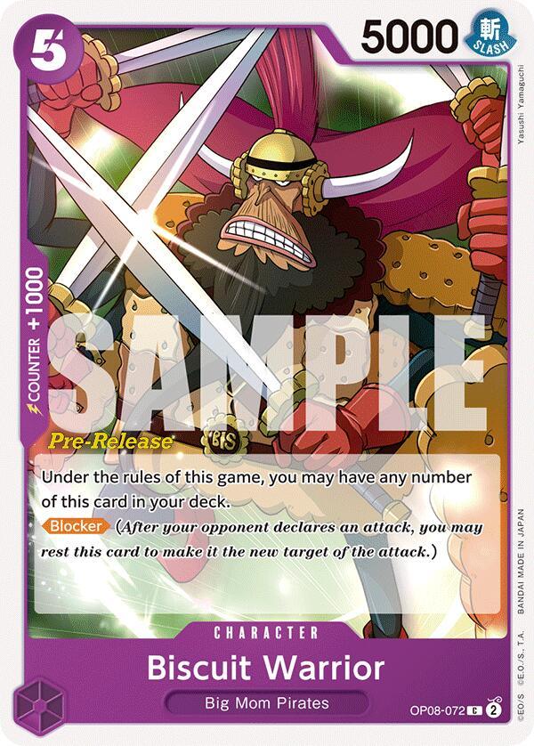 Biscuit Warrior [Two Legends Pre-Release Cards] (ONLINE ORDER ONLY)