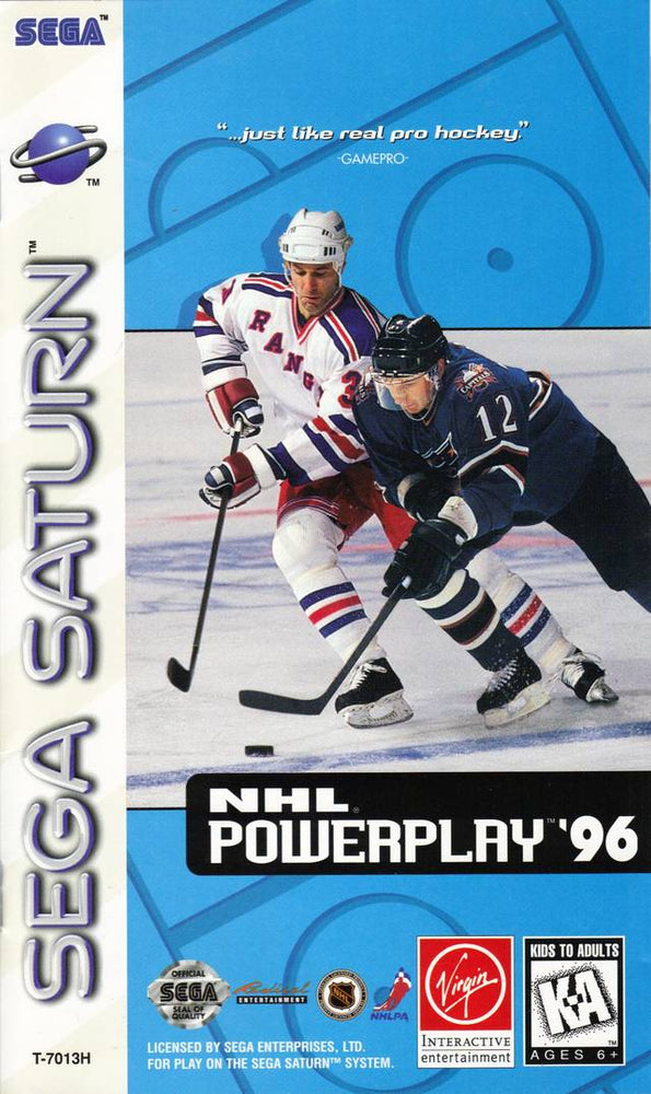 NHL Powerplay '96 (Sega Saturn) (ONLINE ORDER ONLY)